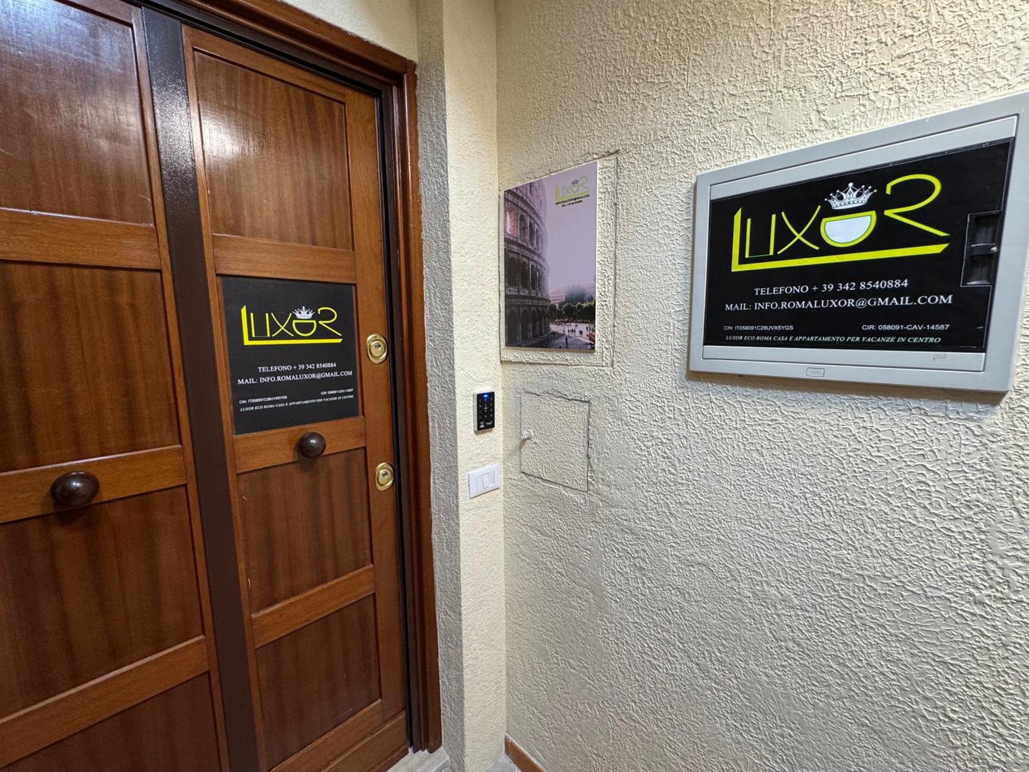Luxor Eco Roma Casa E Appartamento Per Vacanze In Centro Piazza Bologna, Colosseo, Piazza Di Spagna, Vaticano, San Pietro, Sapienza, Fontana Di Trevi, Piazza Navona, Trastevere, Tiburtina, Termini, Aeroporto Eksteriør bilde
